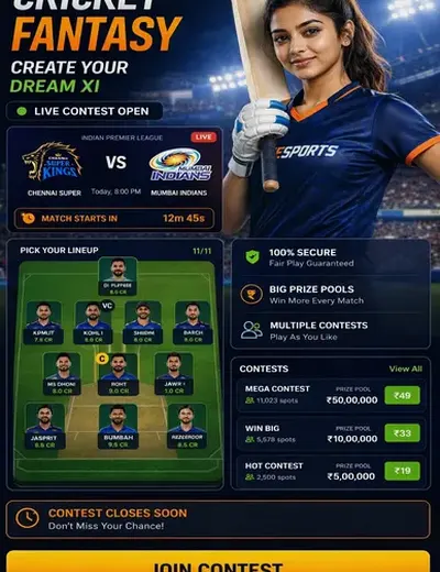 Kalyan 420 (kalyan matka 420) fantasy cricket & matchday visual 3